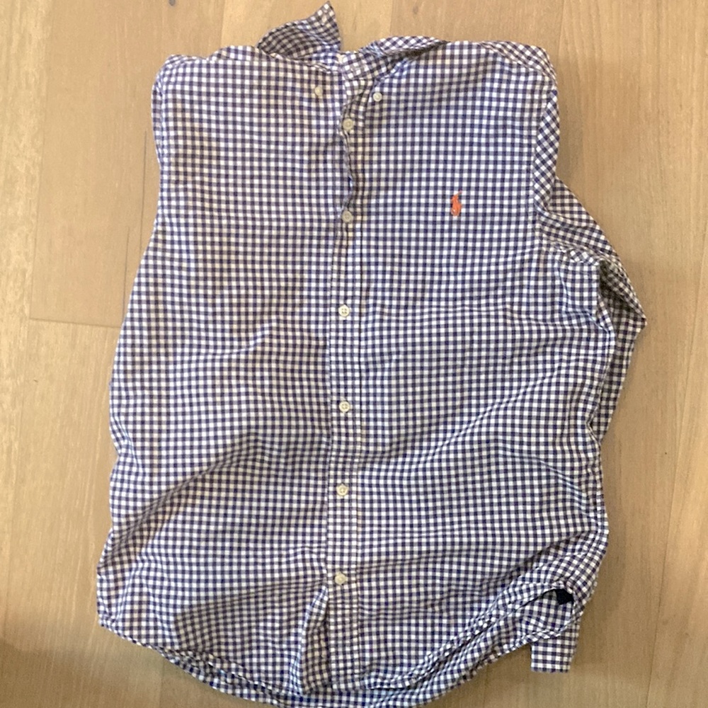 Kids XL 18-20 Ralph Lauren purple shirt